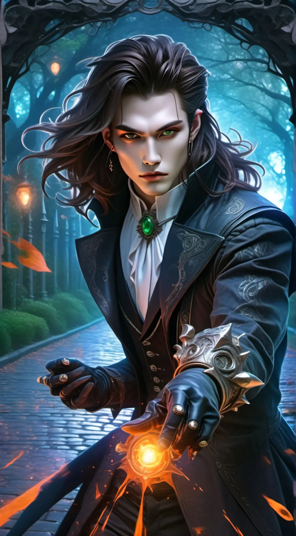 ai character: Ezra background