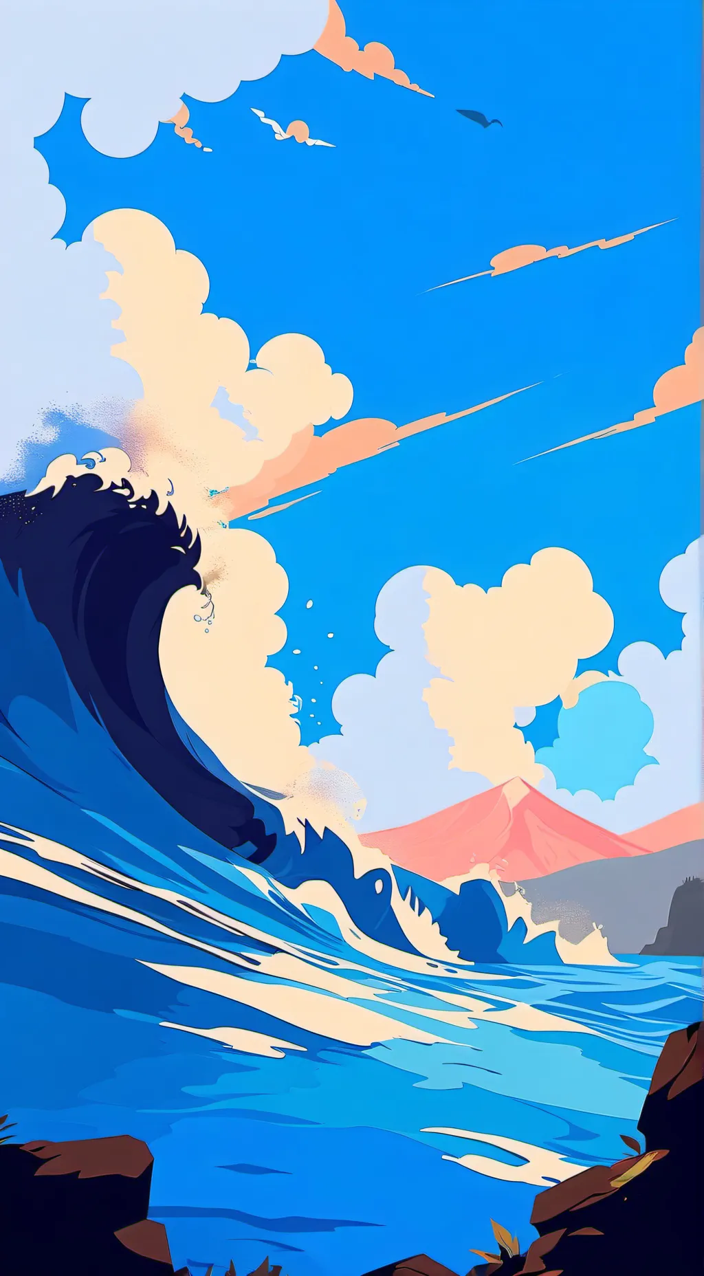 ai character: mha... background