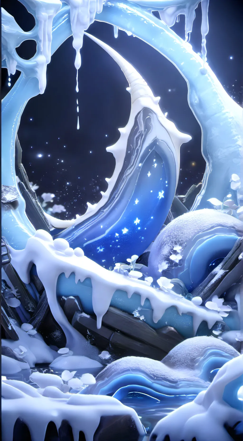 ai character: Slime background