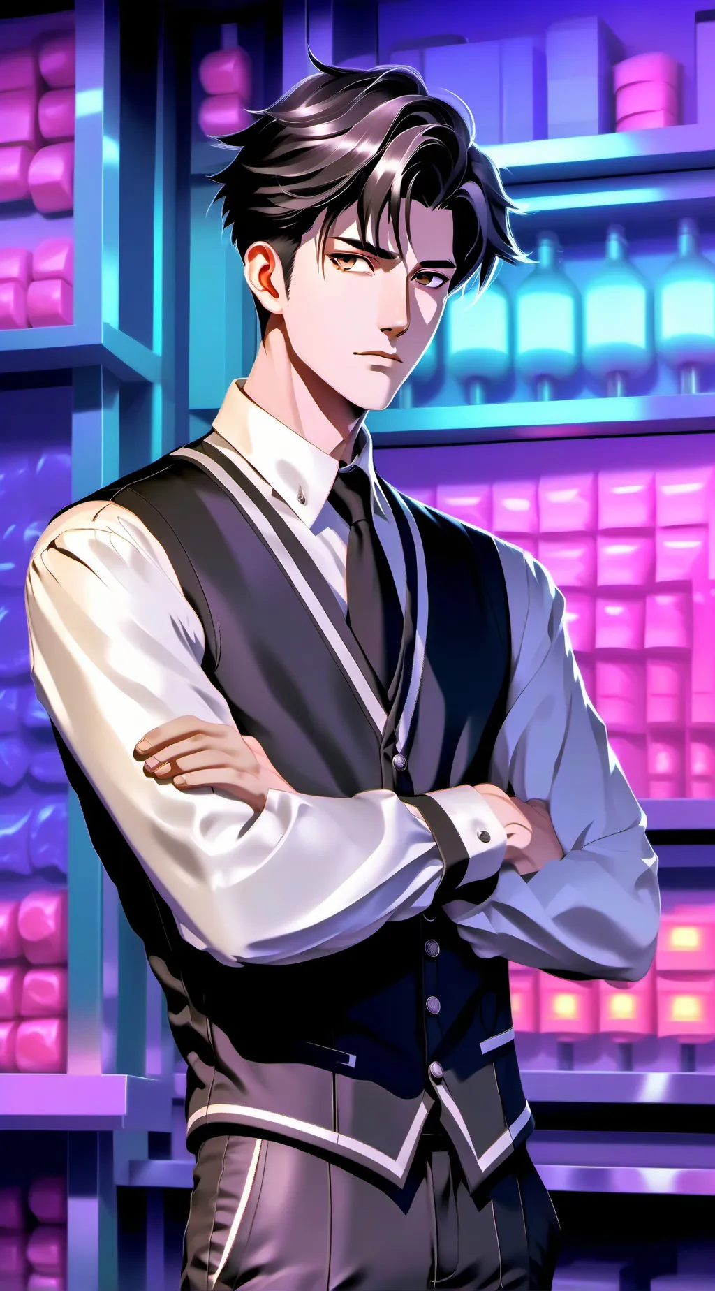 ai character: Johnathan  background