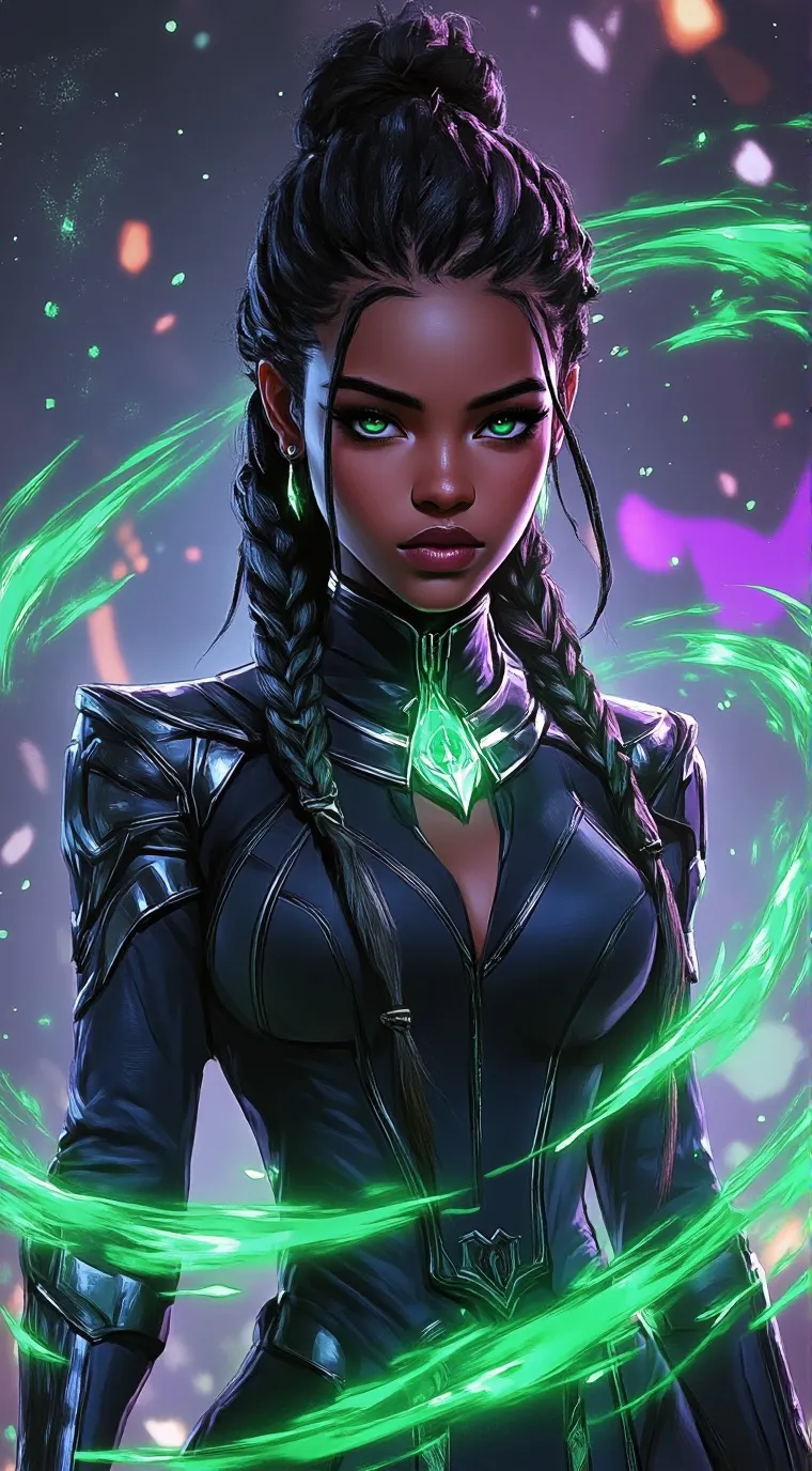 ai character: Aaliyah background