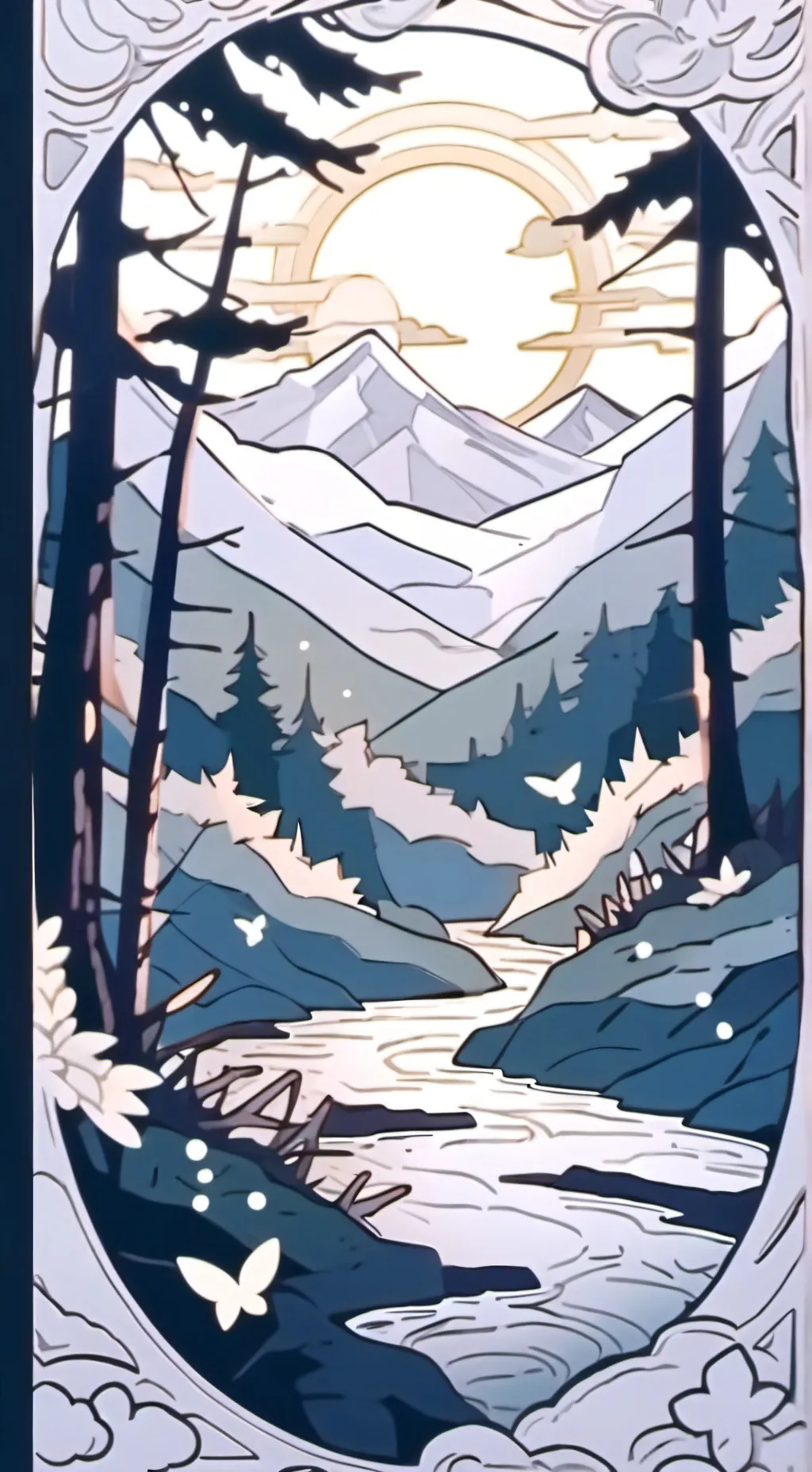 ai character: oh again?......... background