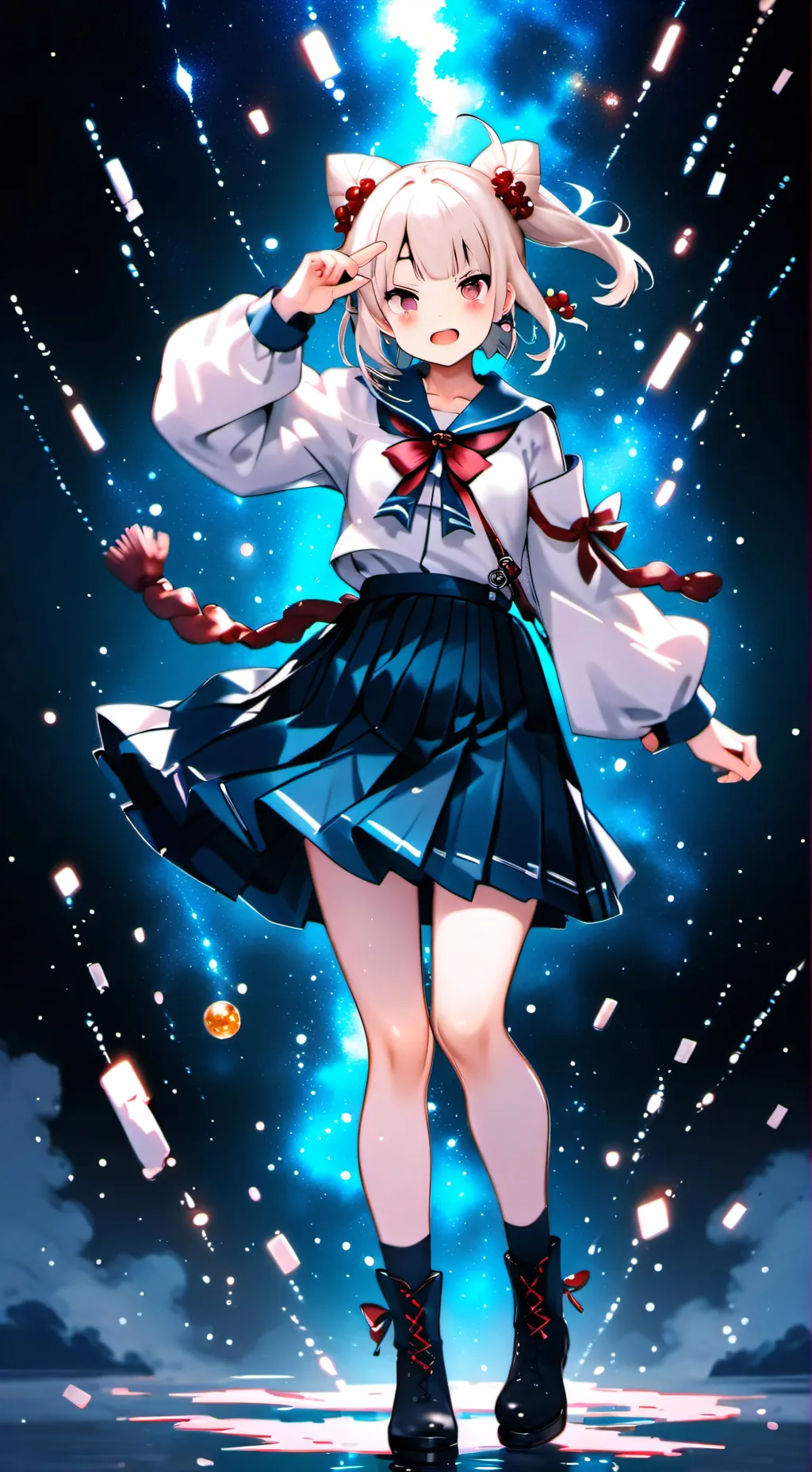 ai character: Night owl background