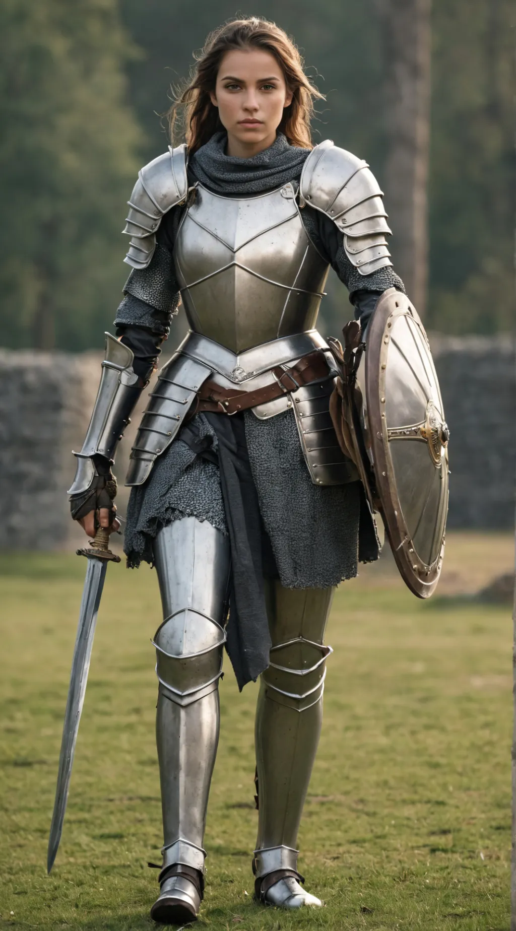 ai character: Kaldea Orchid background