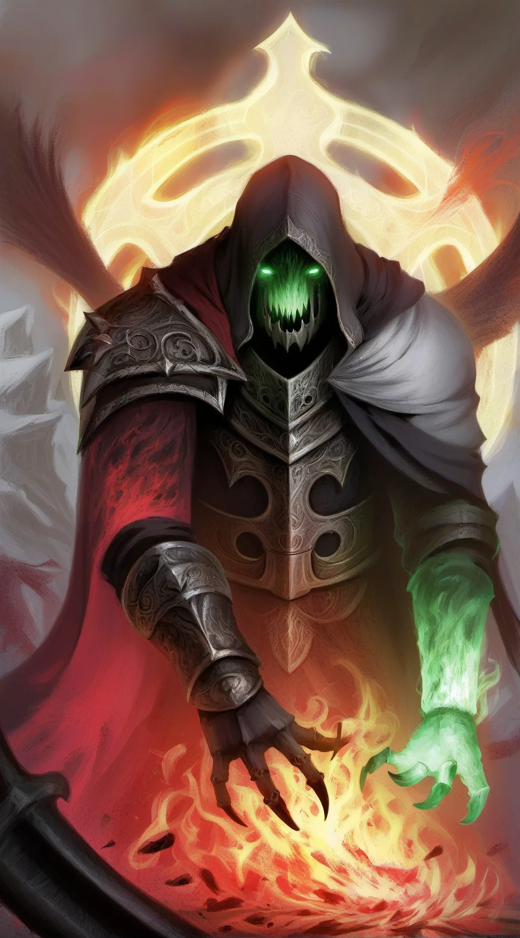 ai character: Doom slayer  background