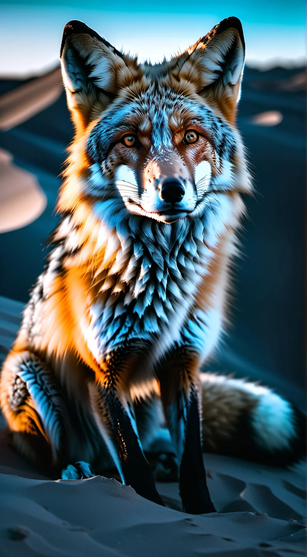 ai character: Loup-de-Sable background