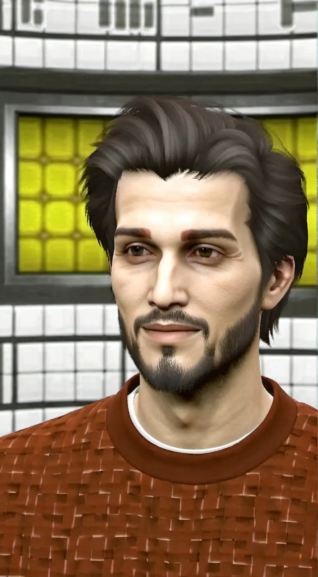 ai character: vee gameshow hard background