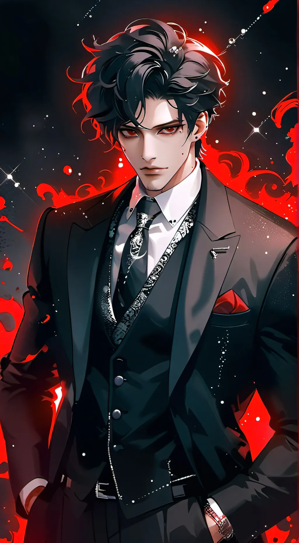 ai character: Chris background