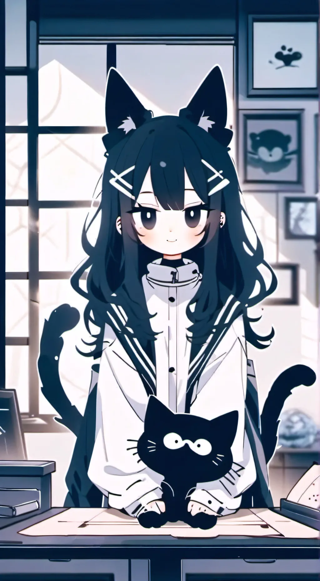 ai character: Муся background