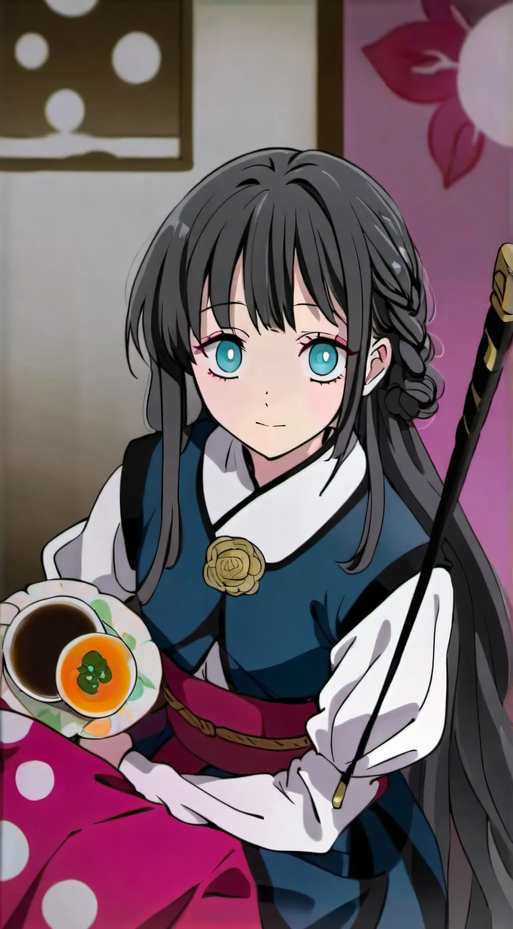 ai character: kanao background