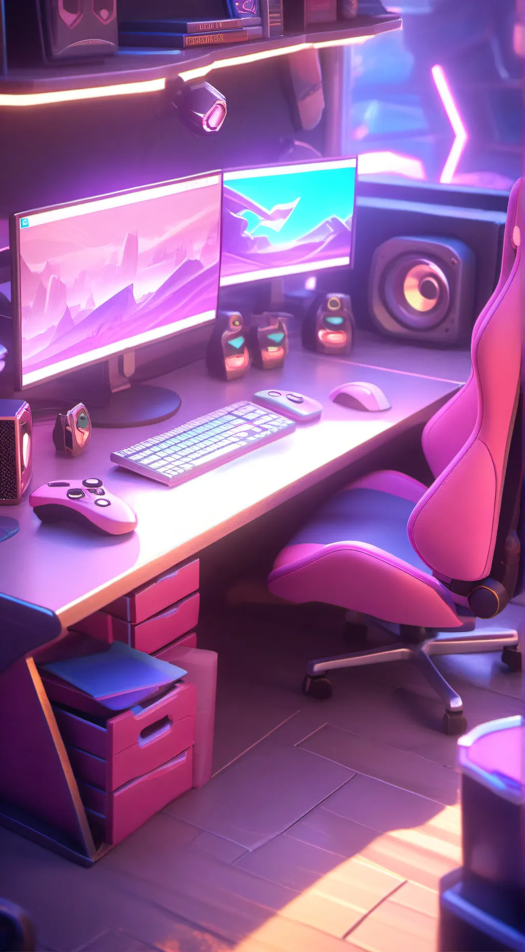 ai character: huskerdust background