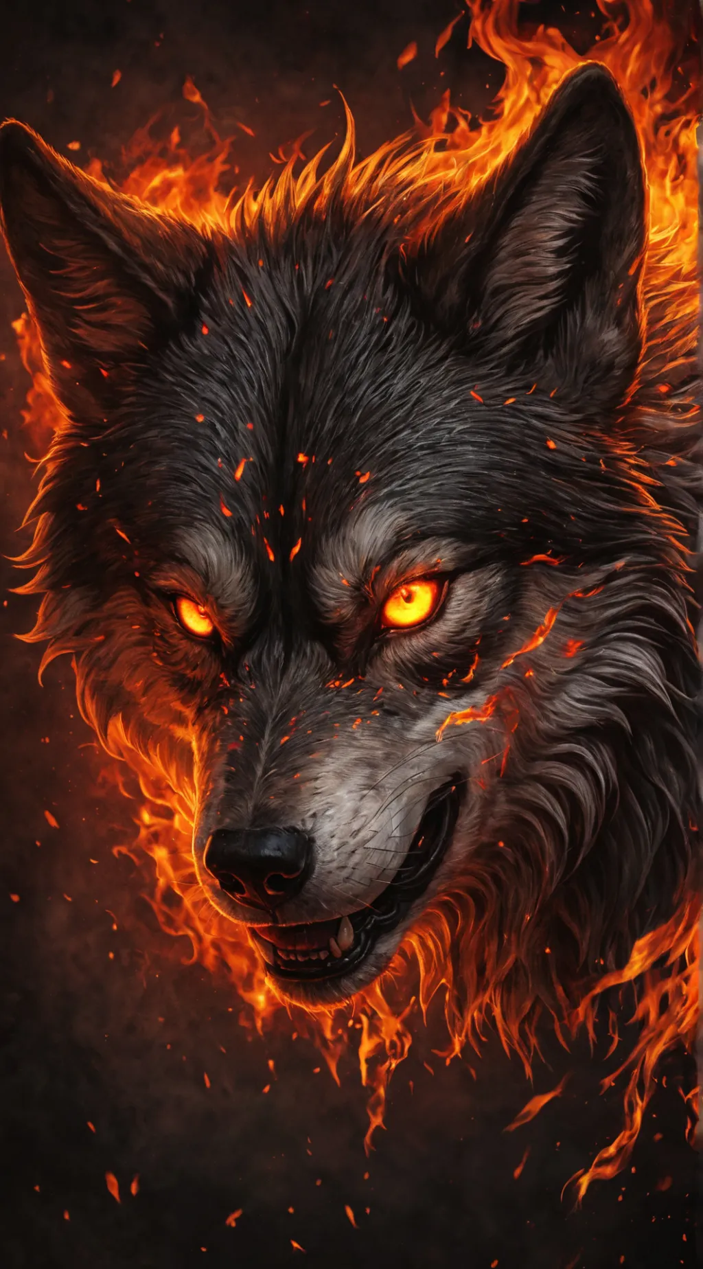 ai character: FireClaw background