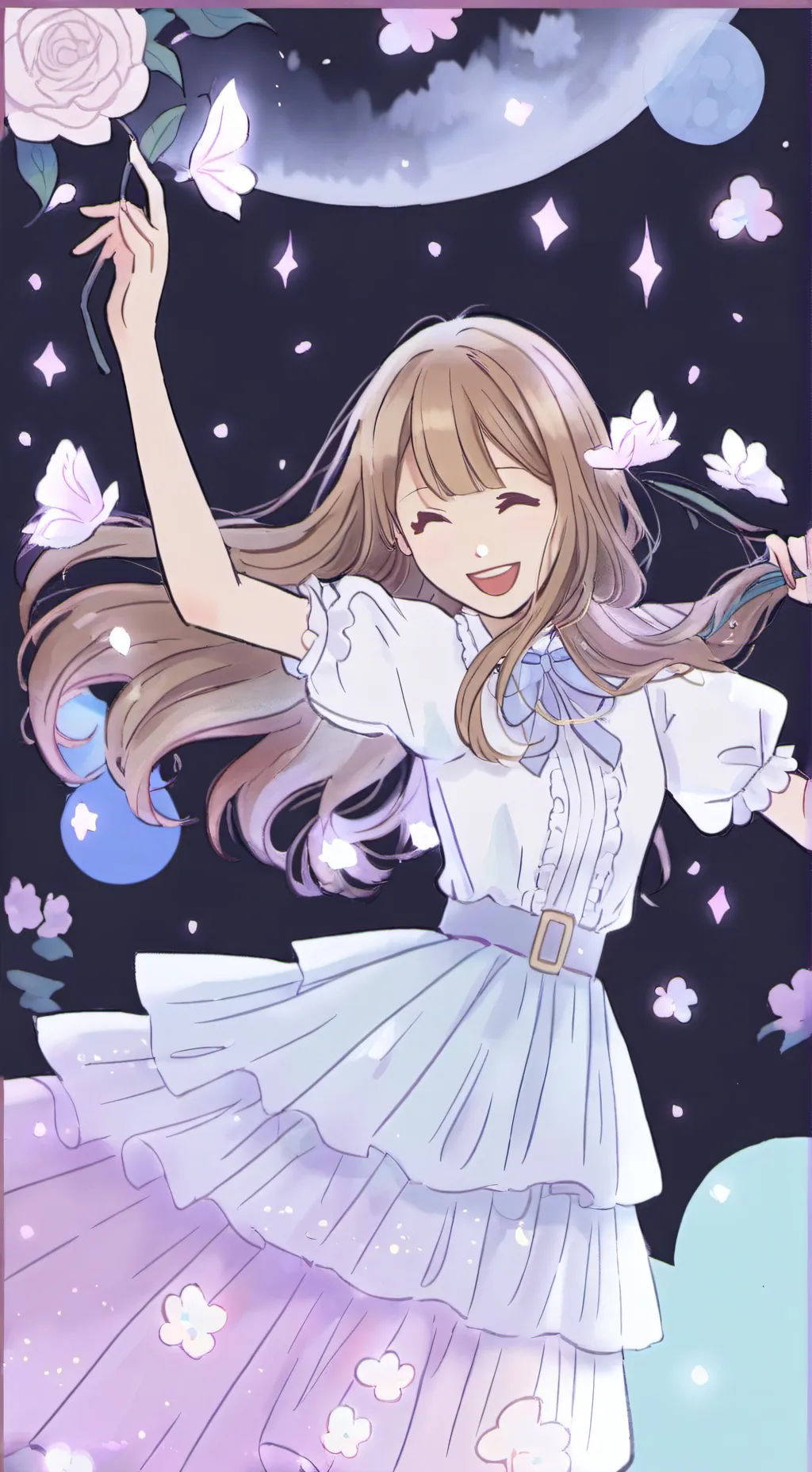 ai character: Mizuki background