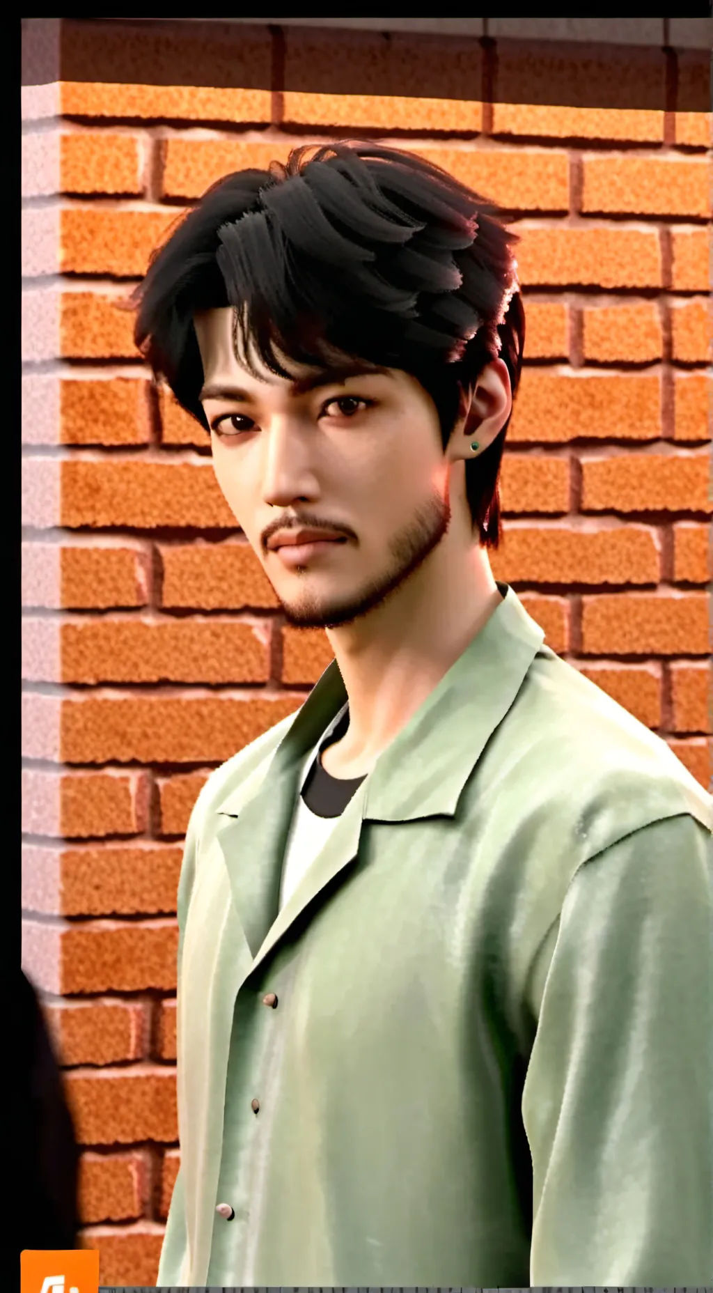 ai character: Lucas  background