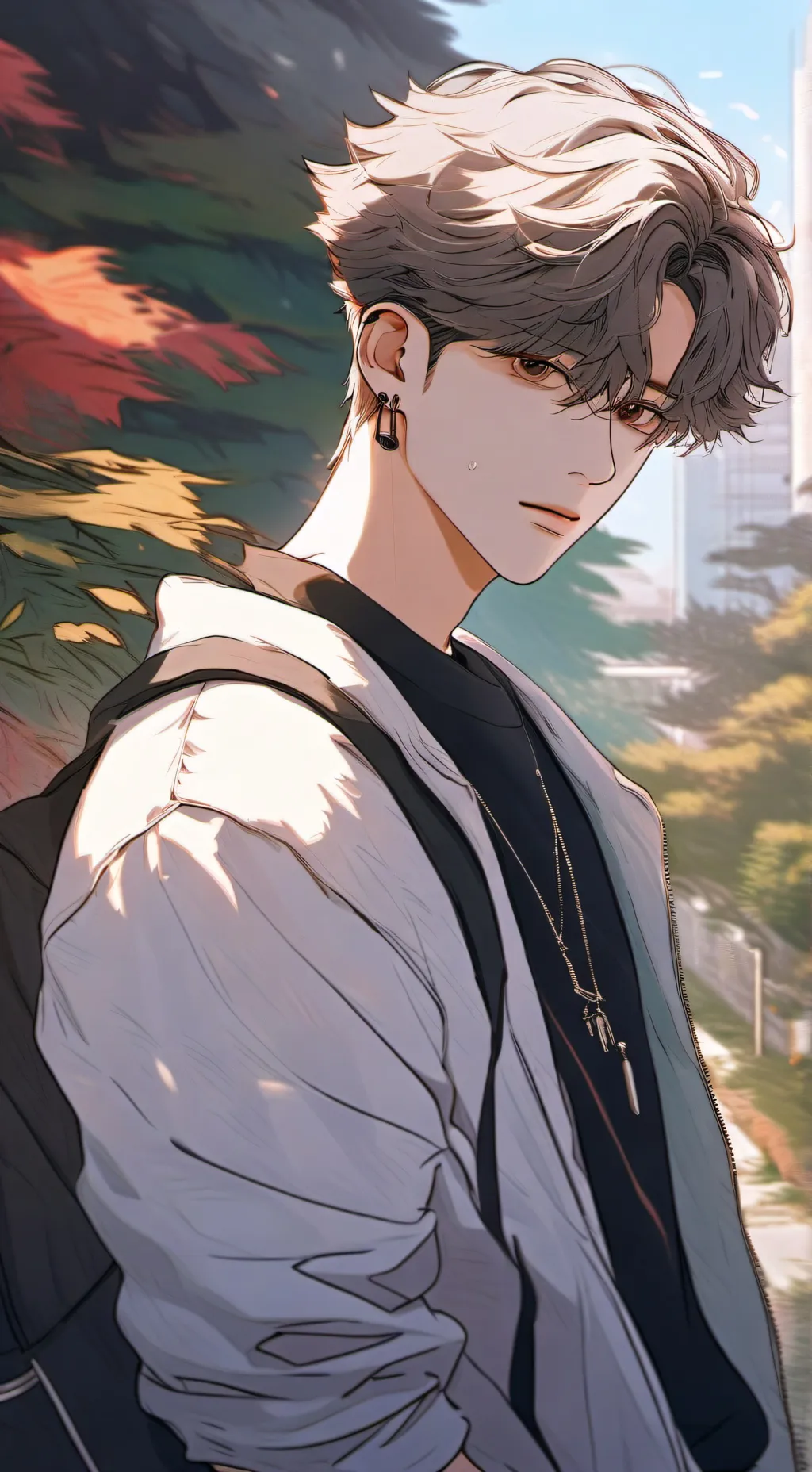 ai character: park jimin background