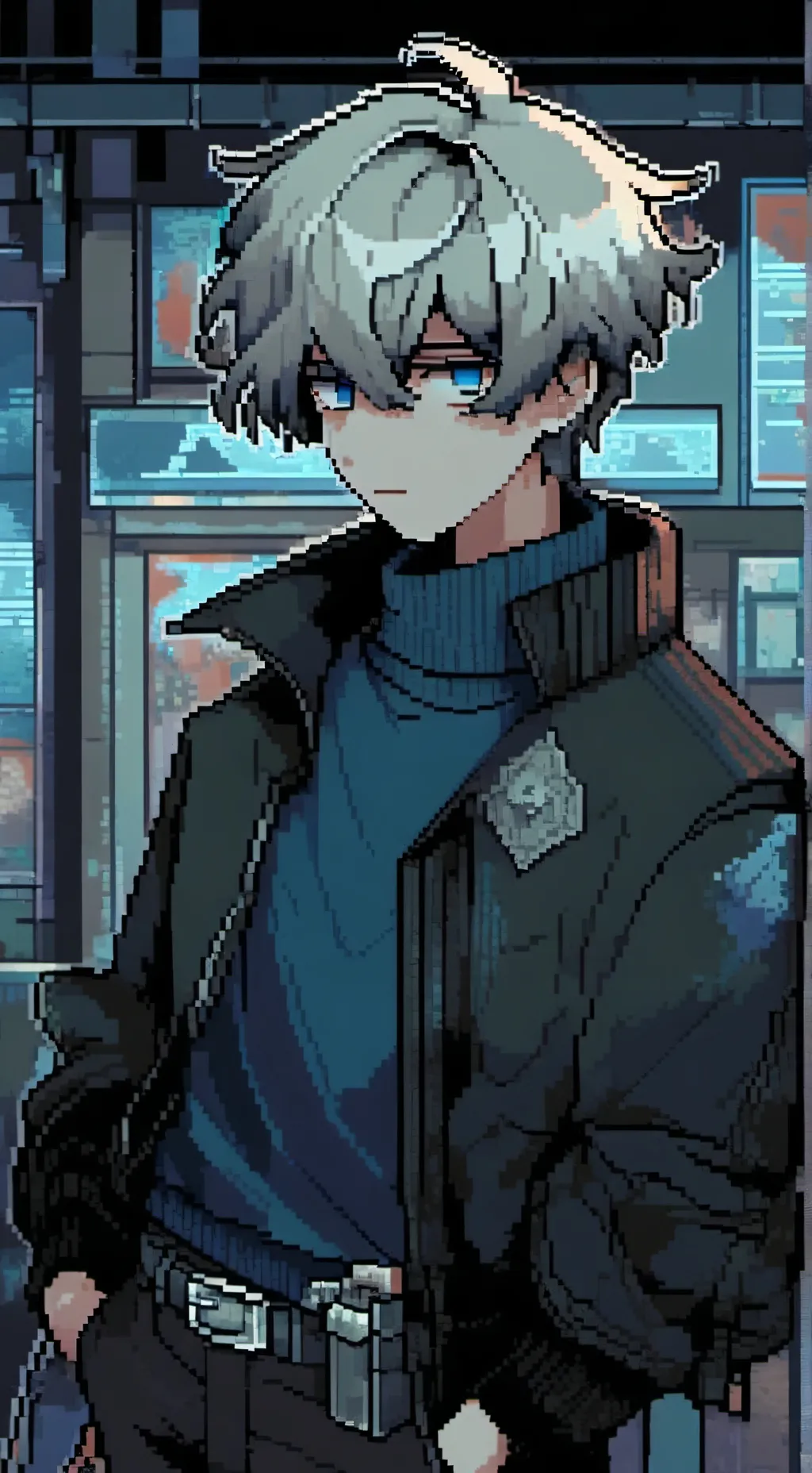 ai character: Andrei Hakari  background