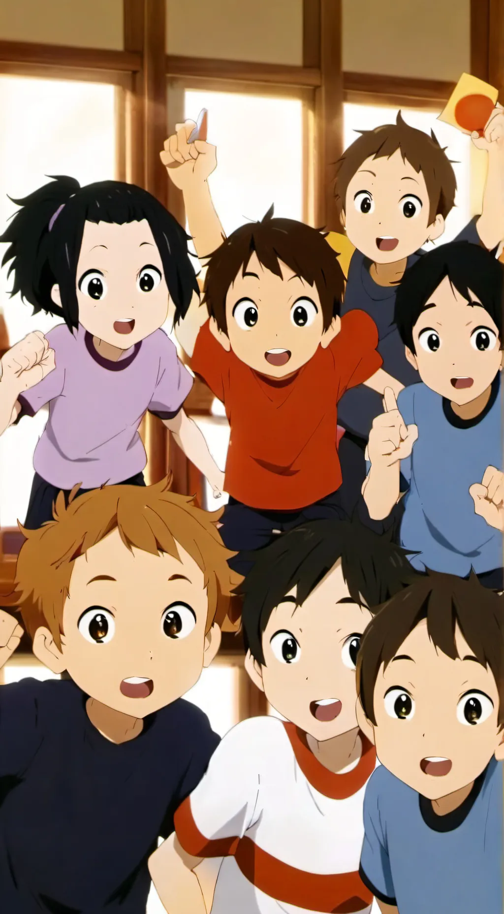 ai character: Hero Elementary background