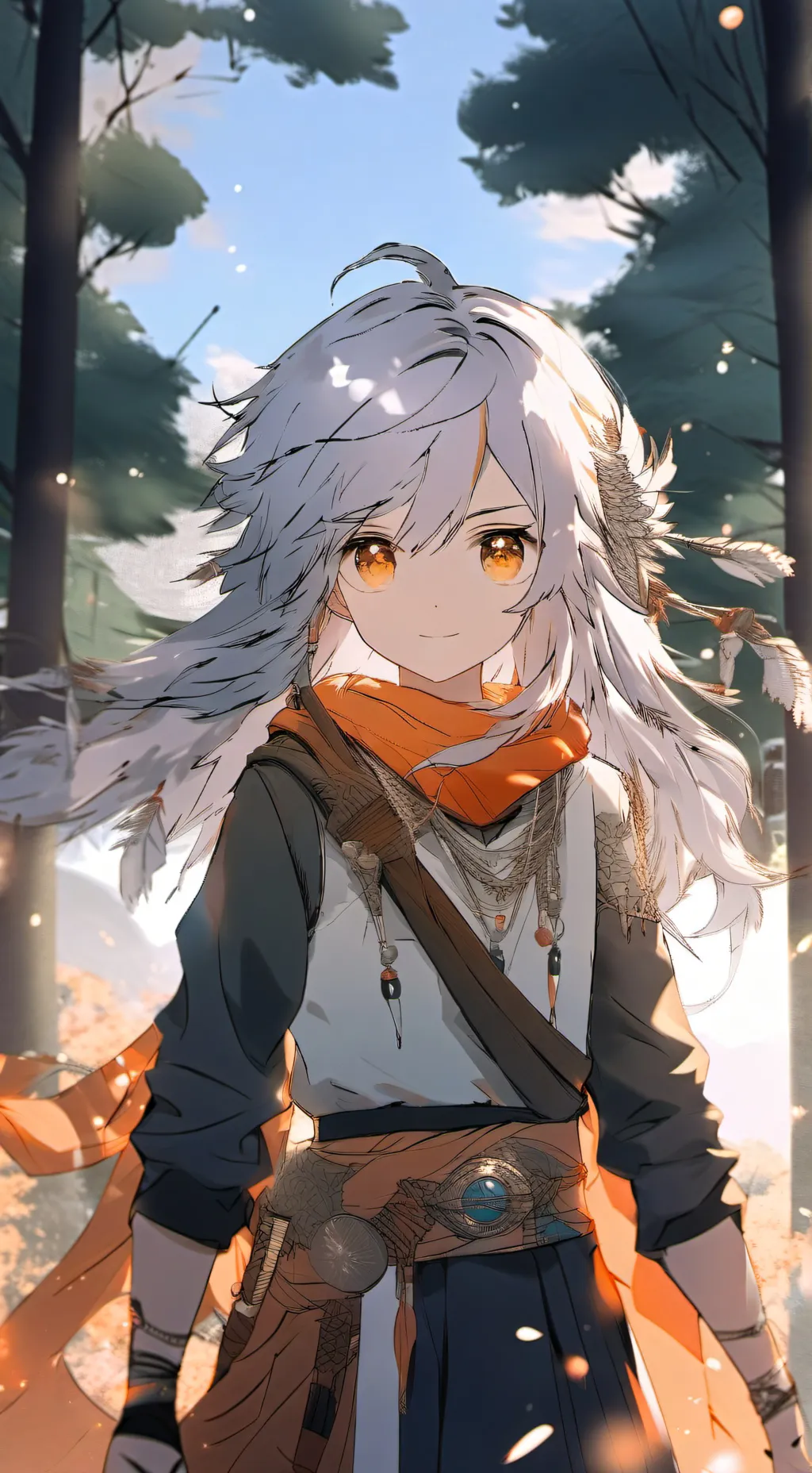 ai character: Mha singing background