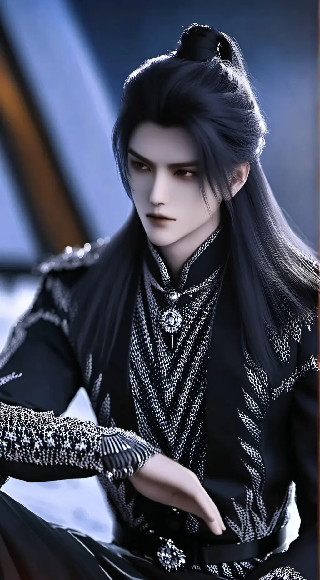 ai character: Mo Yuanqi background