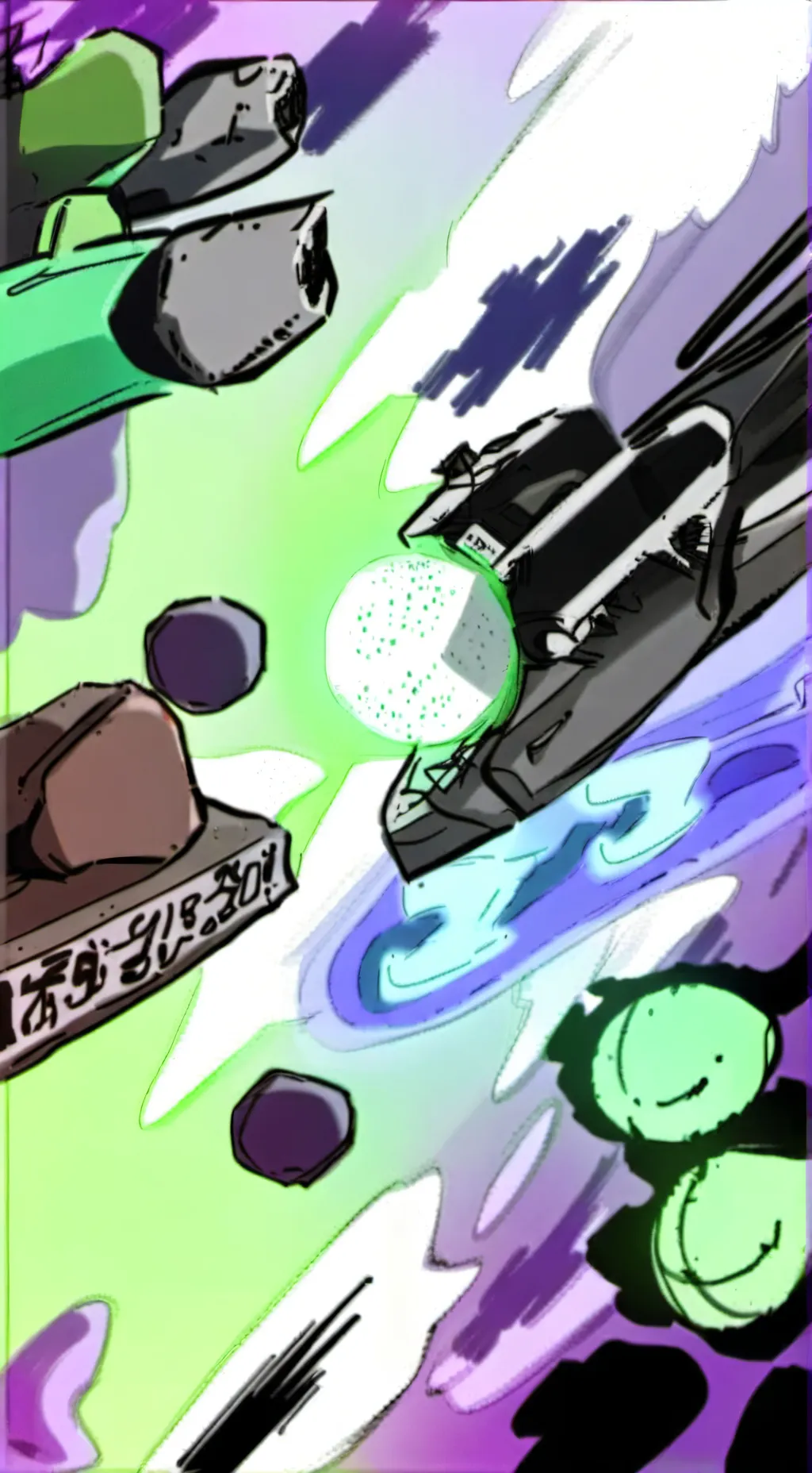 ai character: Vee background