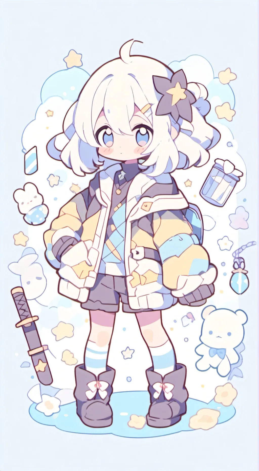 ai character: nuevo oc de DW❤ background