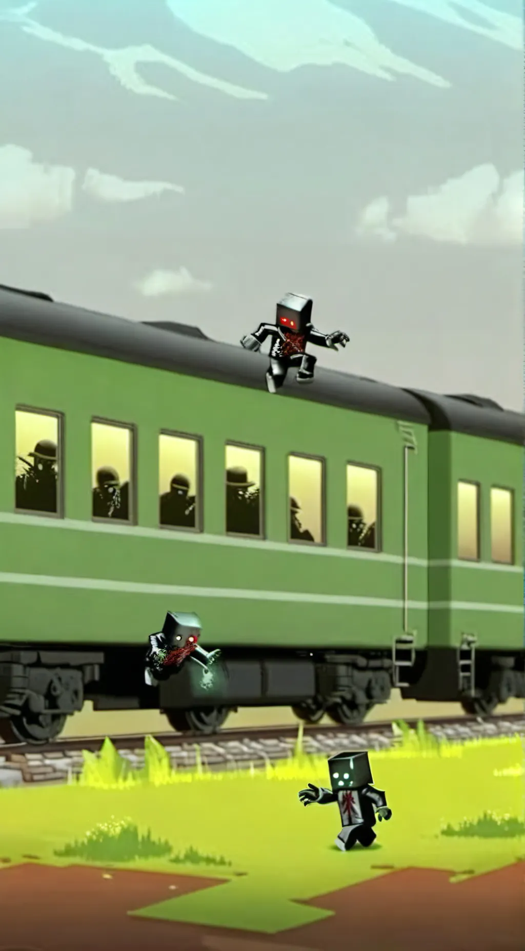 ai character: Dead rails background