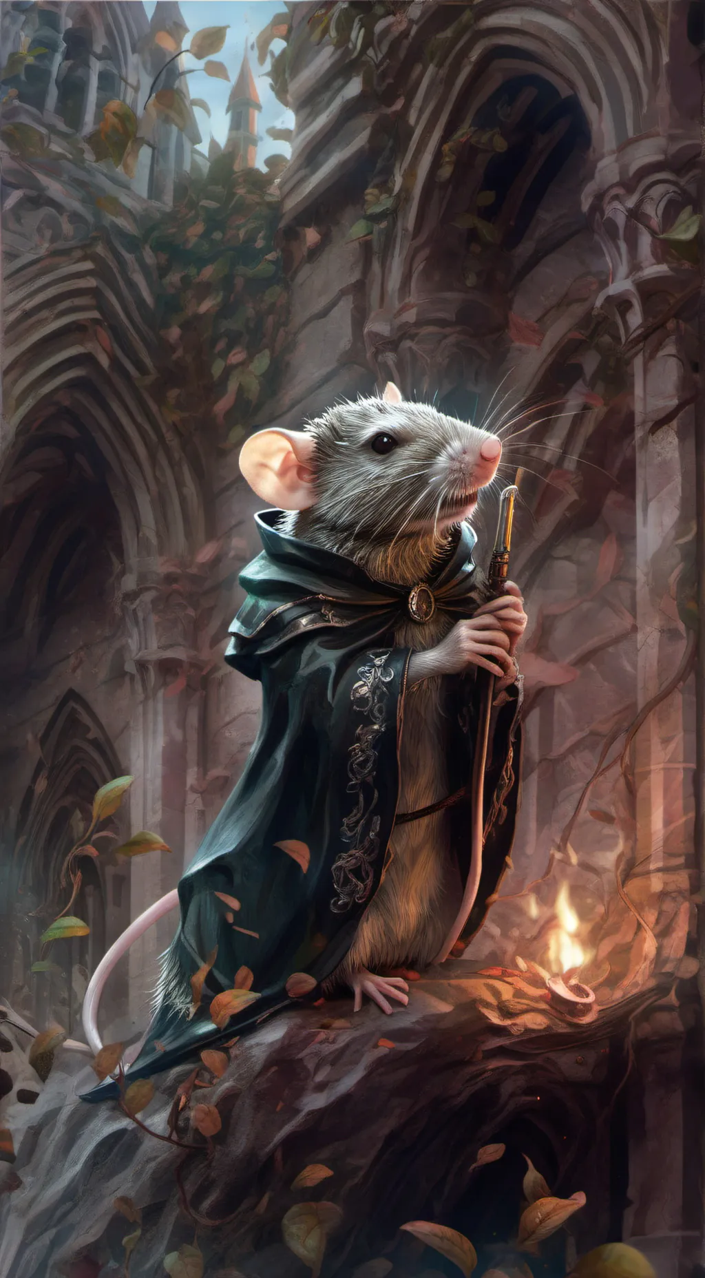 ai character: Quarreled bum hard background