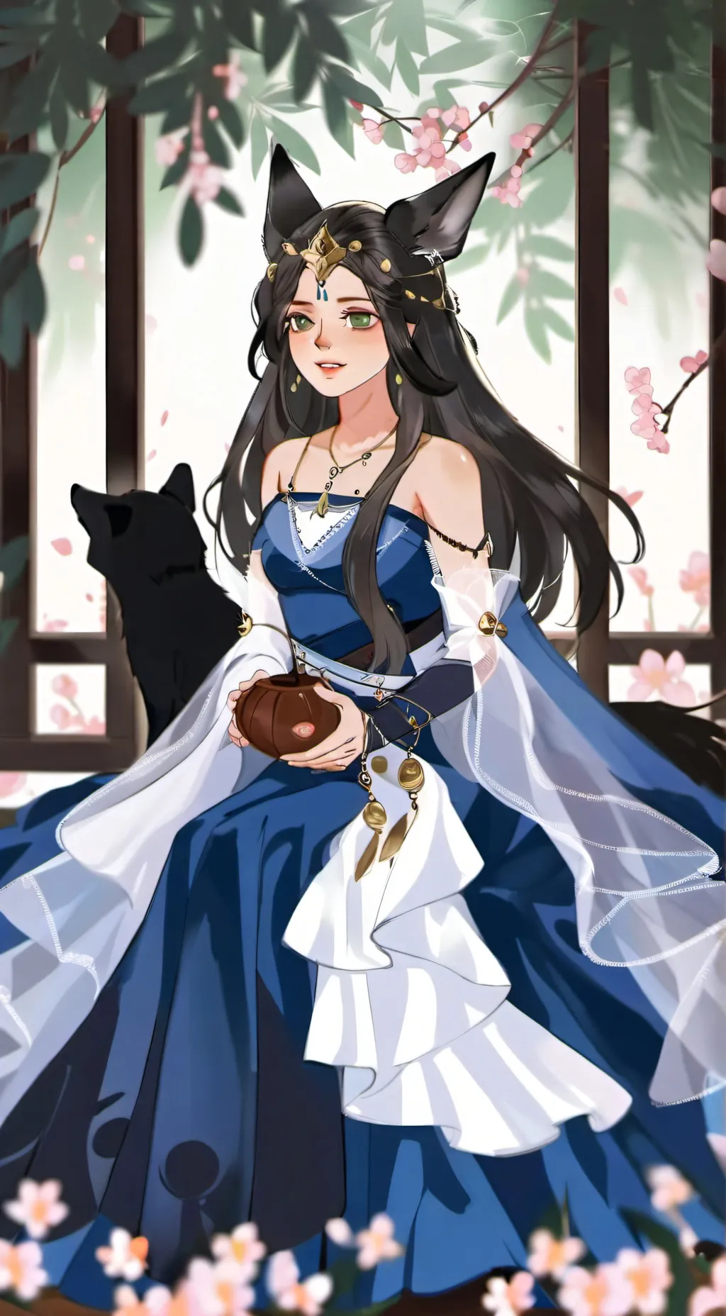ai character: nina background