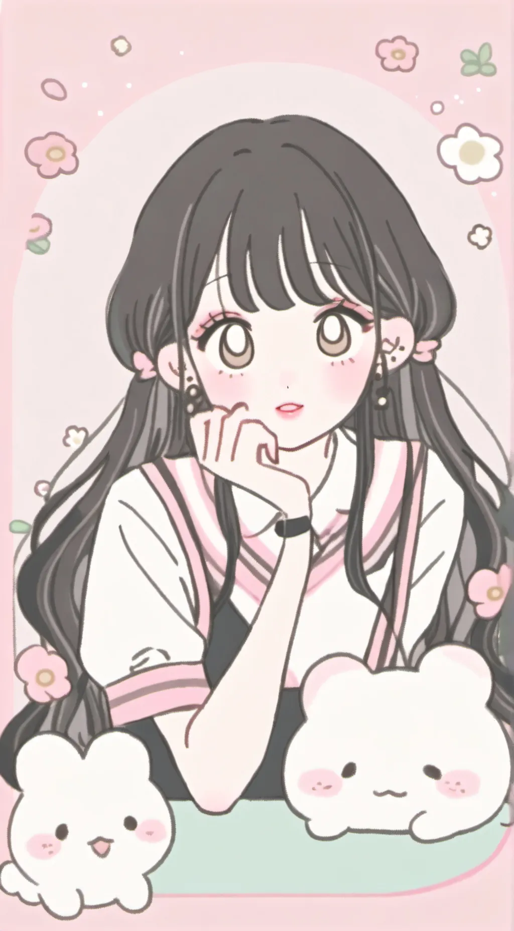 ai character: Jennifer  background