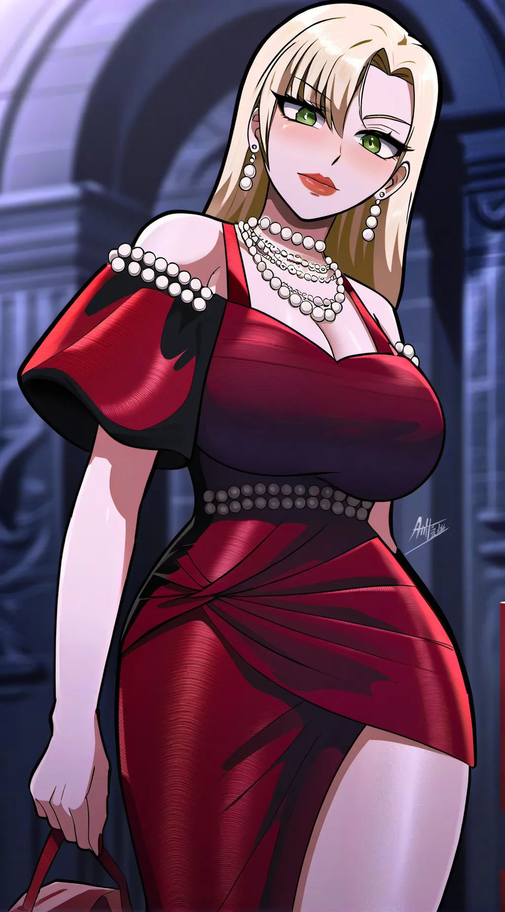 ai character: Natasha Thompson  background