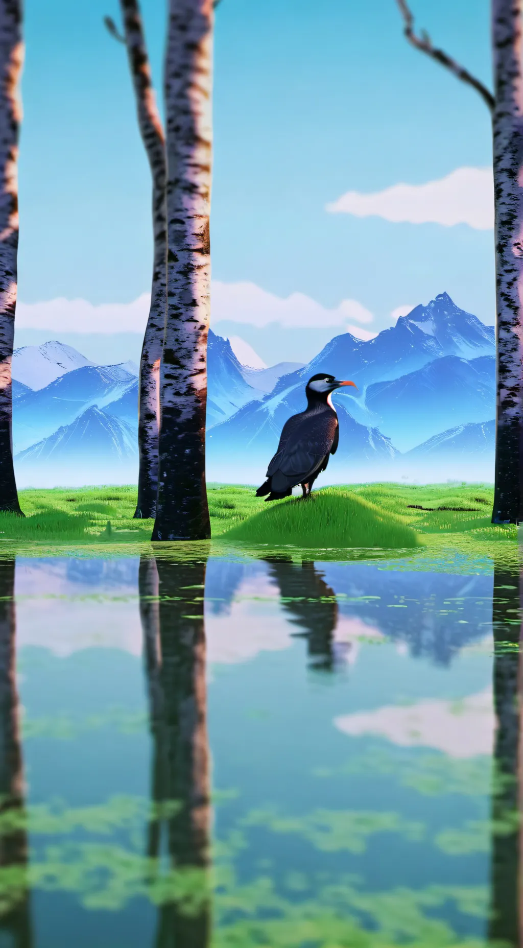 ai character: Uzi Md background