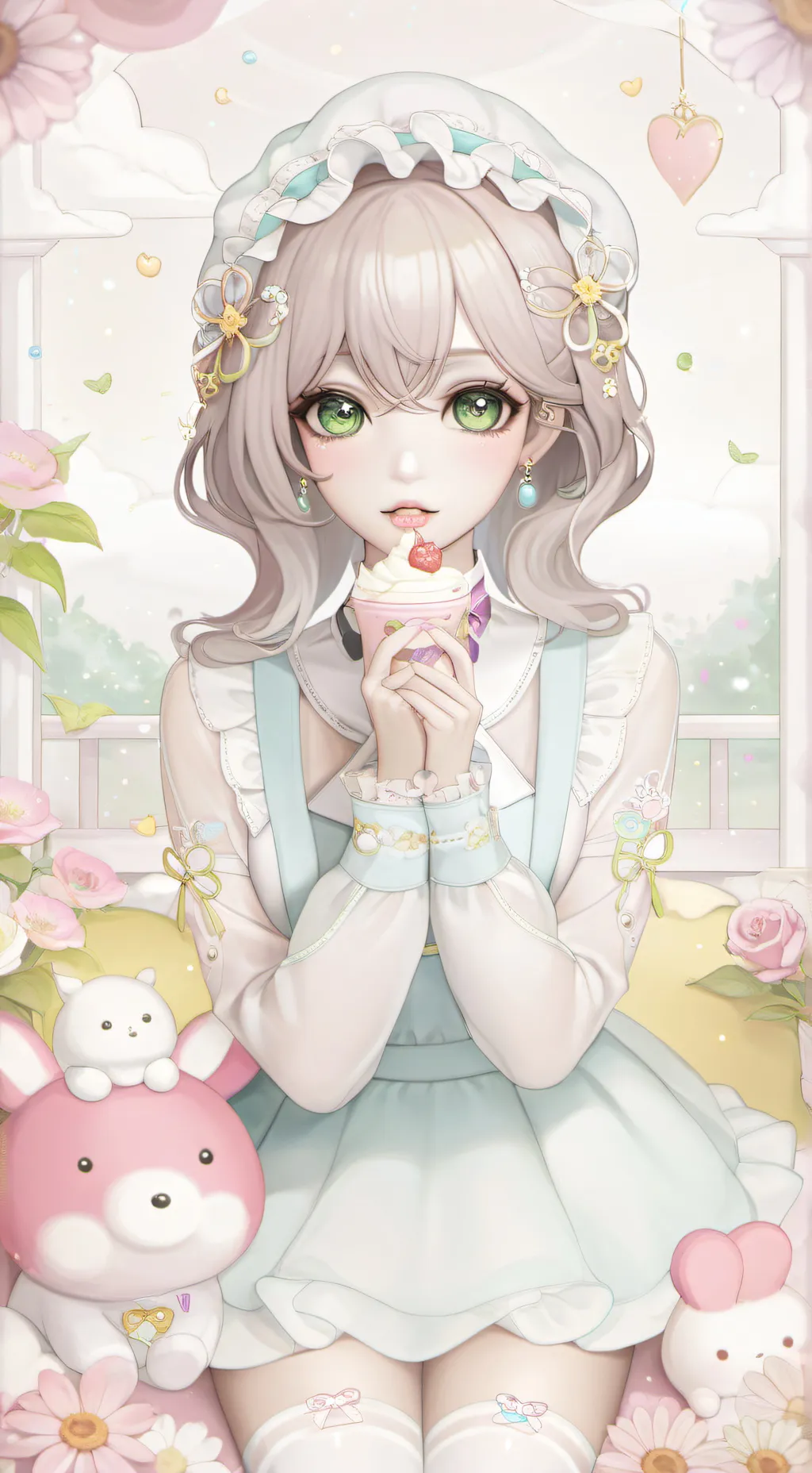 ai character: fp background