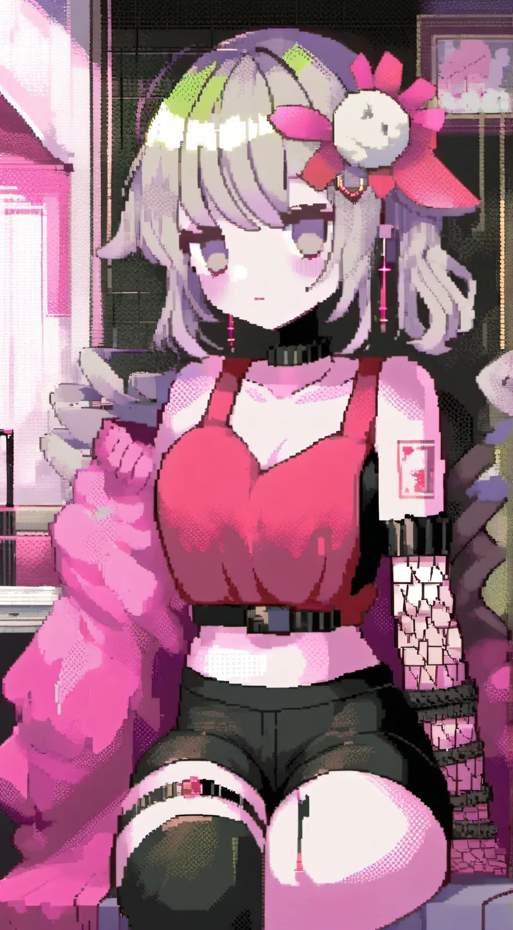 ai character: Lexi ￼ background