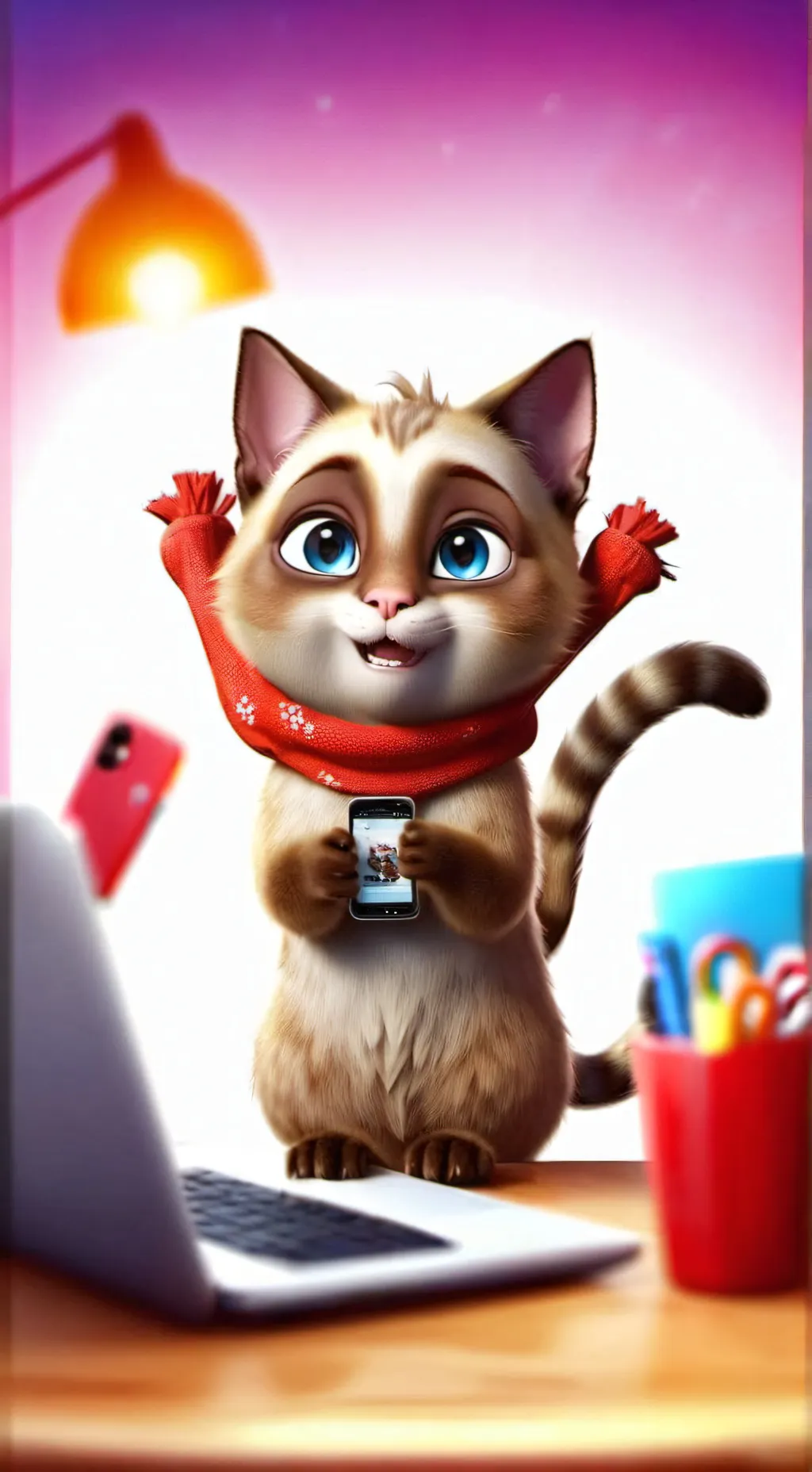 ai character: Pixel background