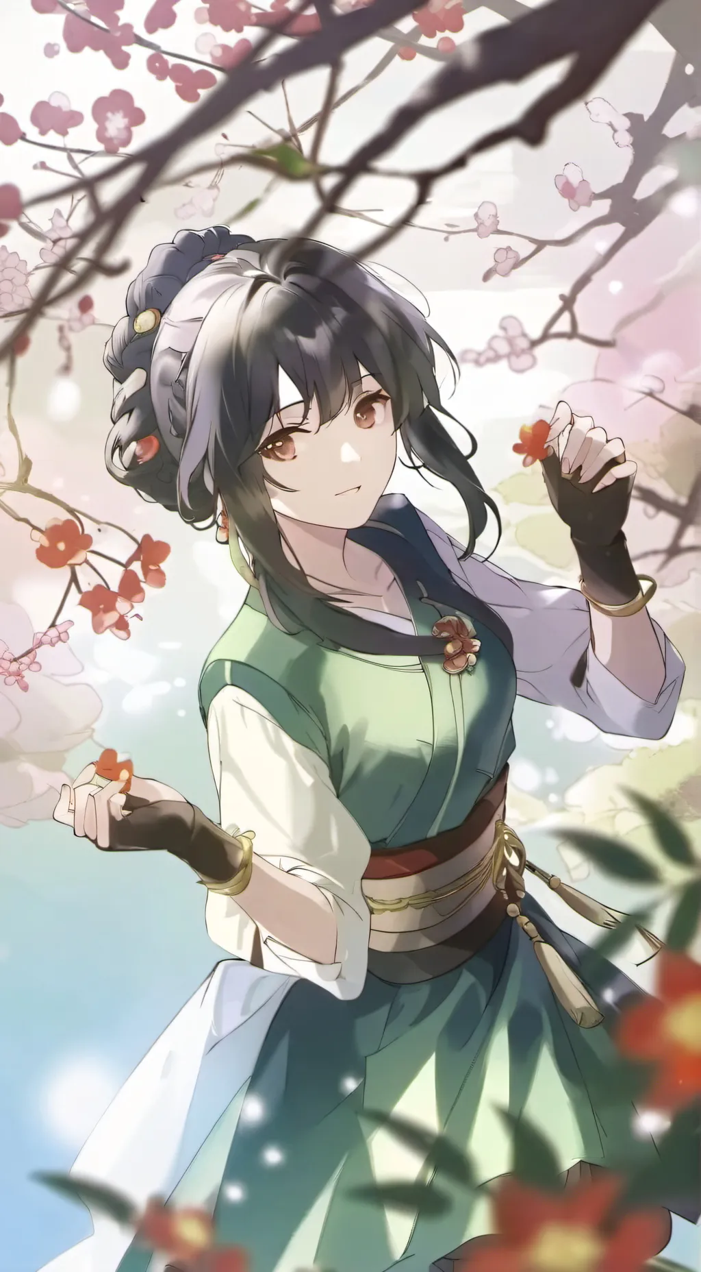 ai character: Valentina  background