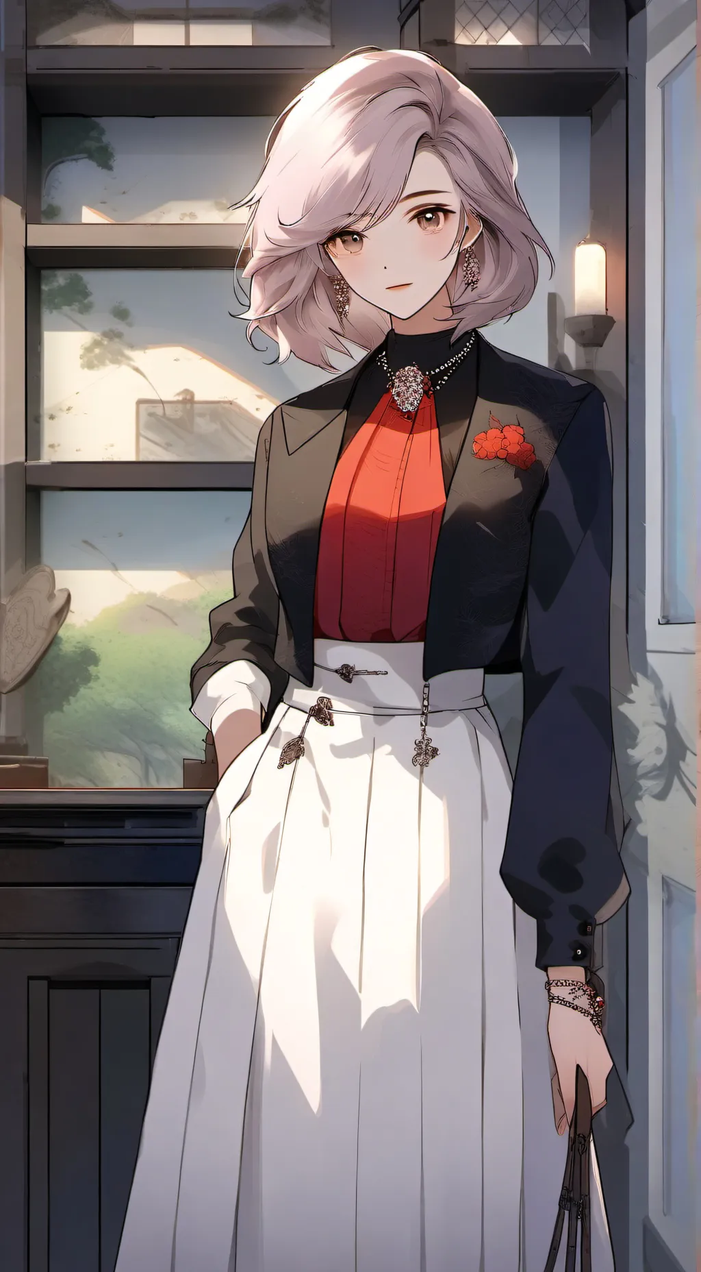 ai character: Emma  background