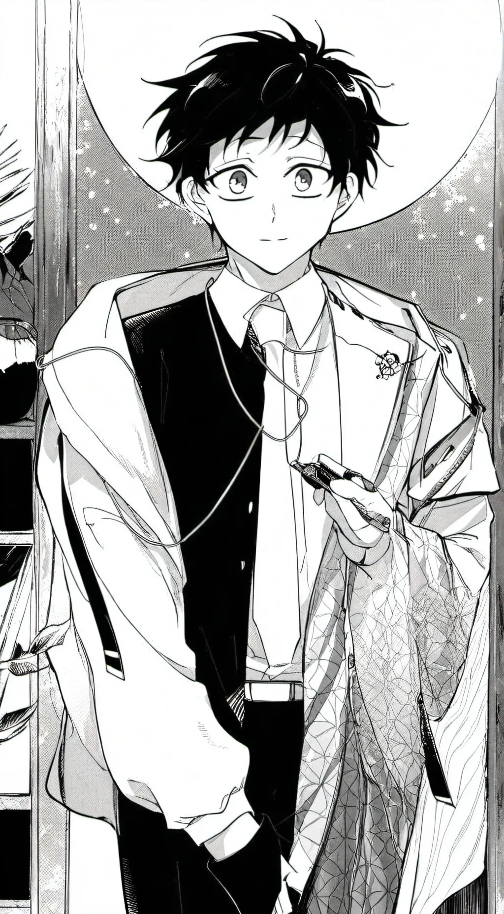 ai character: ansiedad de izuku background