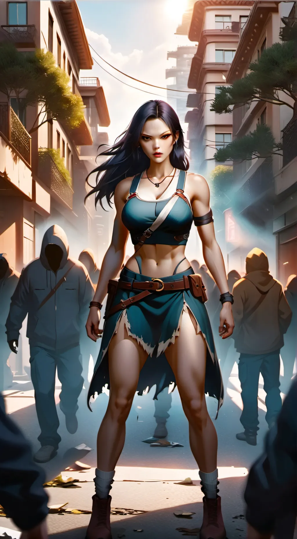 ai character: Evy background