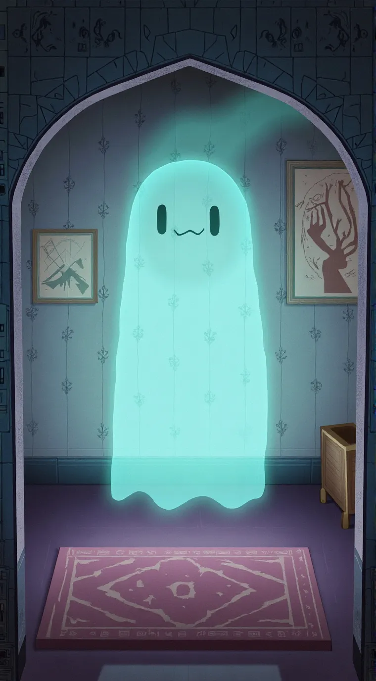 ai character: призрак>.< background