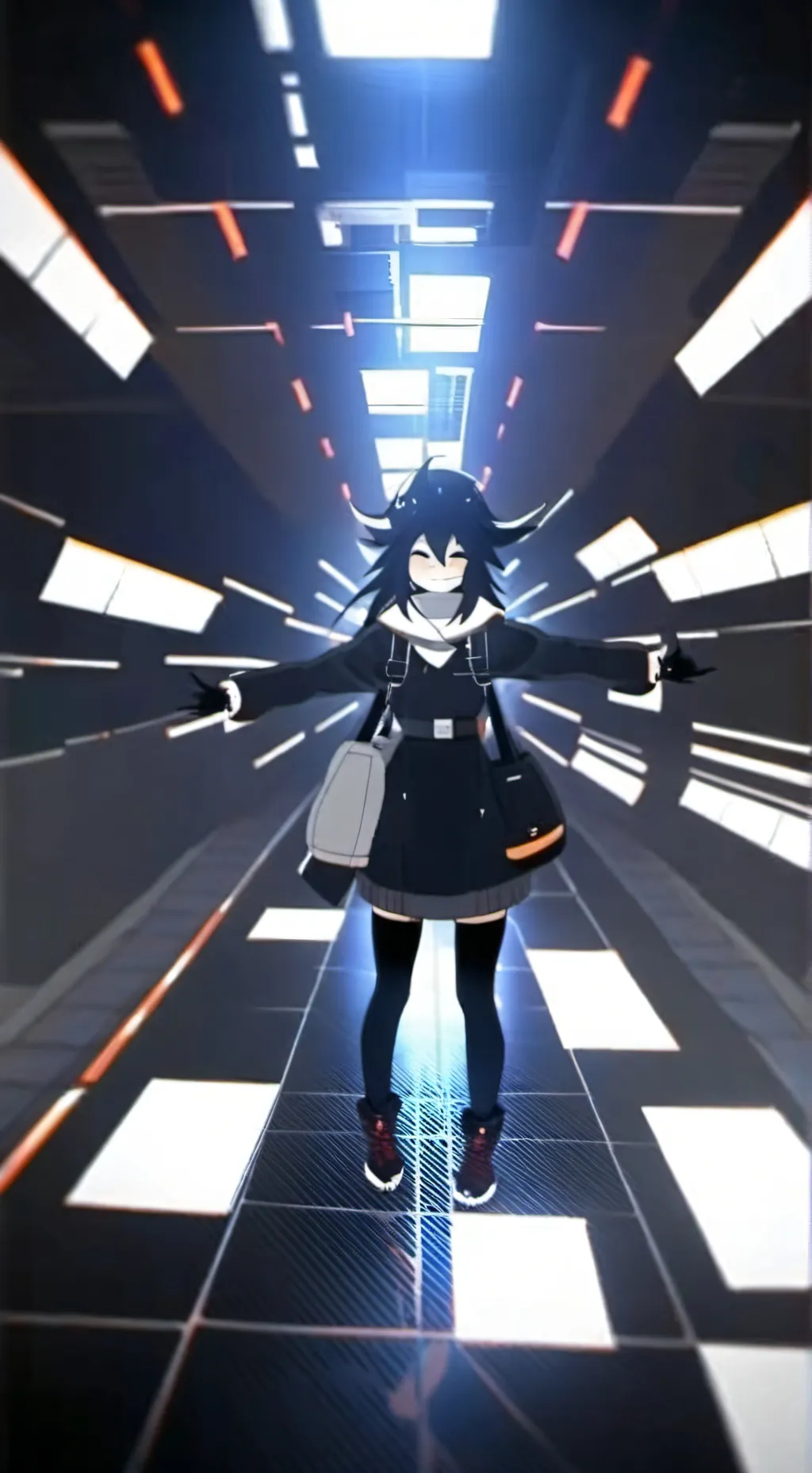 ai character: sprout sus..  background