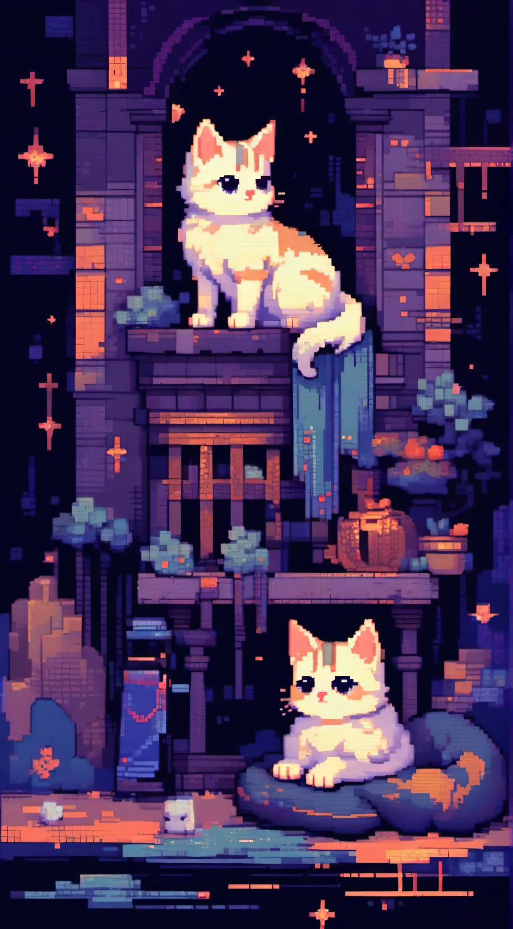 ai character: Kirara y Luna! background