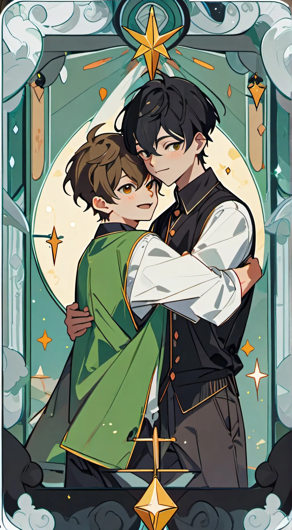 ai character: Makou kei background