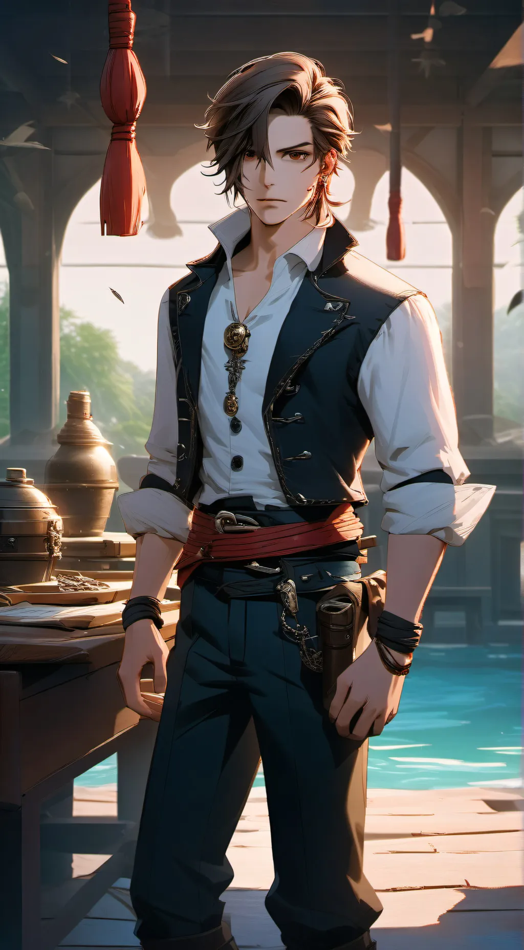 ai character: Samuel  background