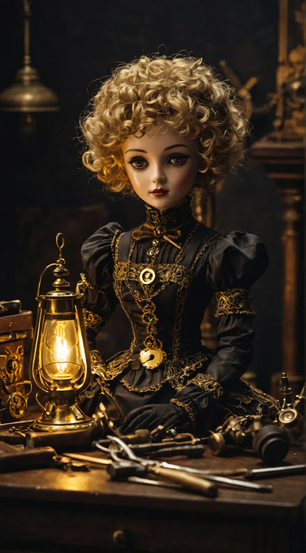 ai character: Victoria background