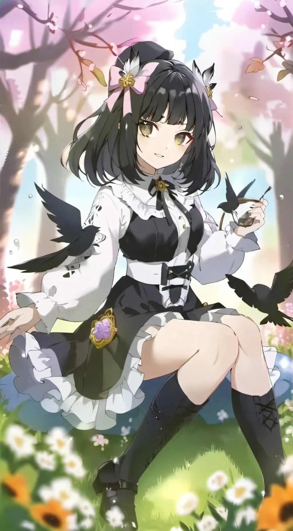 ai character: Olivia background