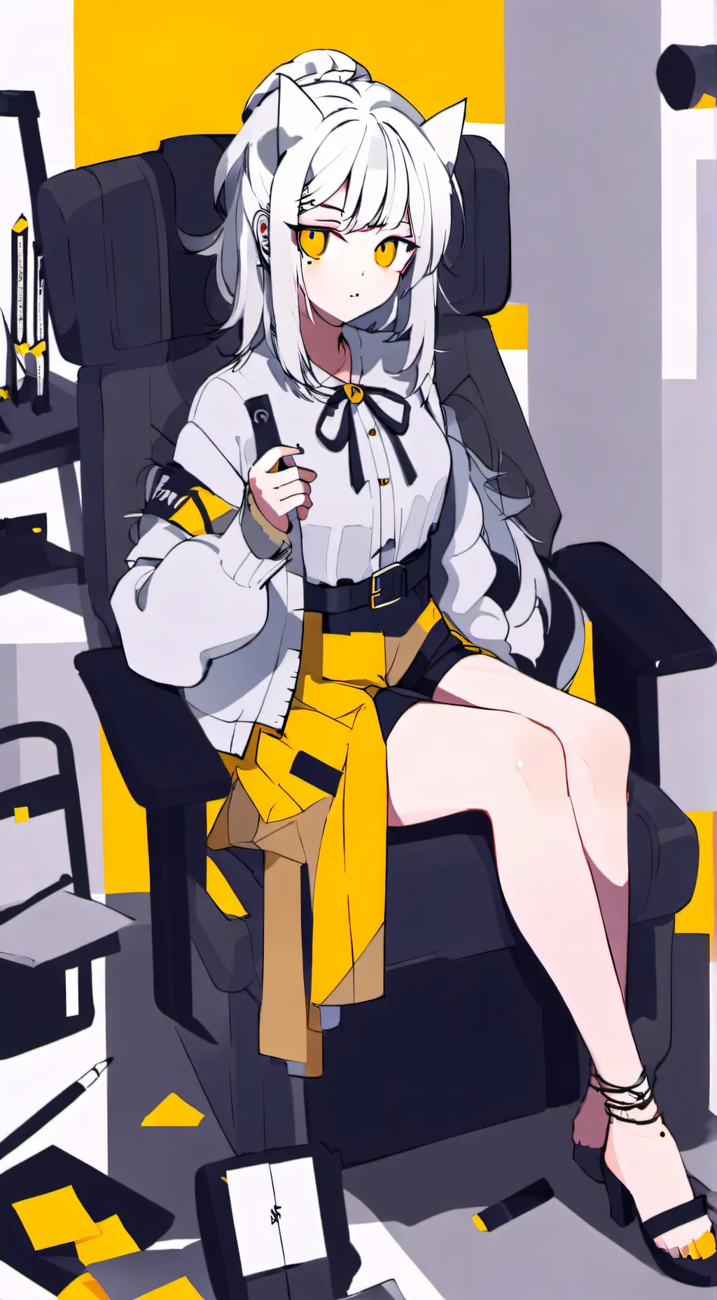 ai character: spoiled brat ✨✨ background