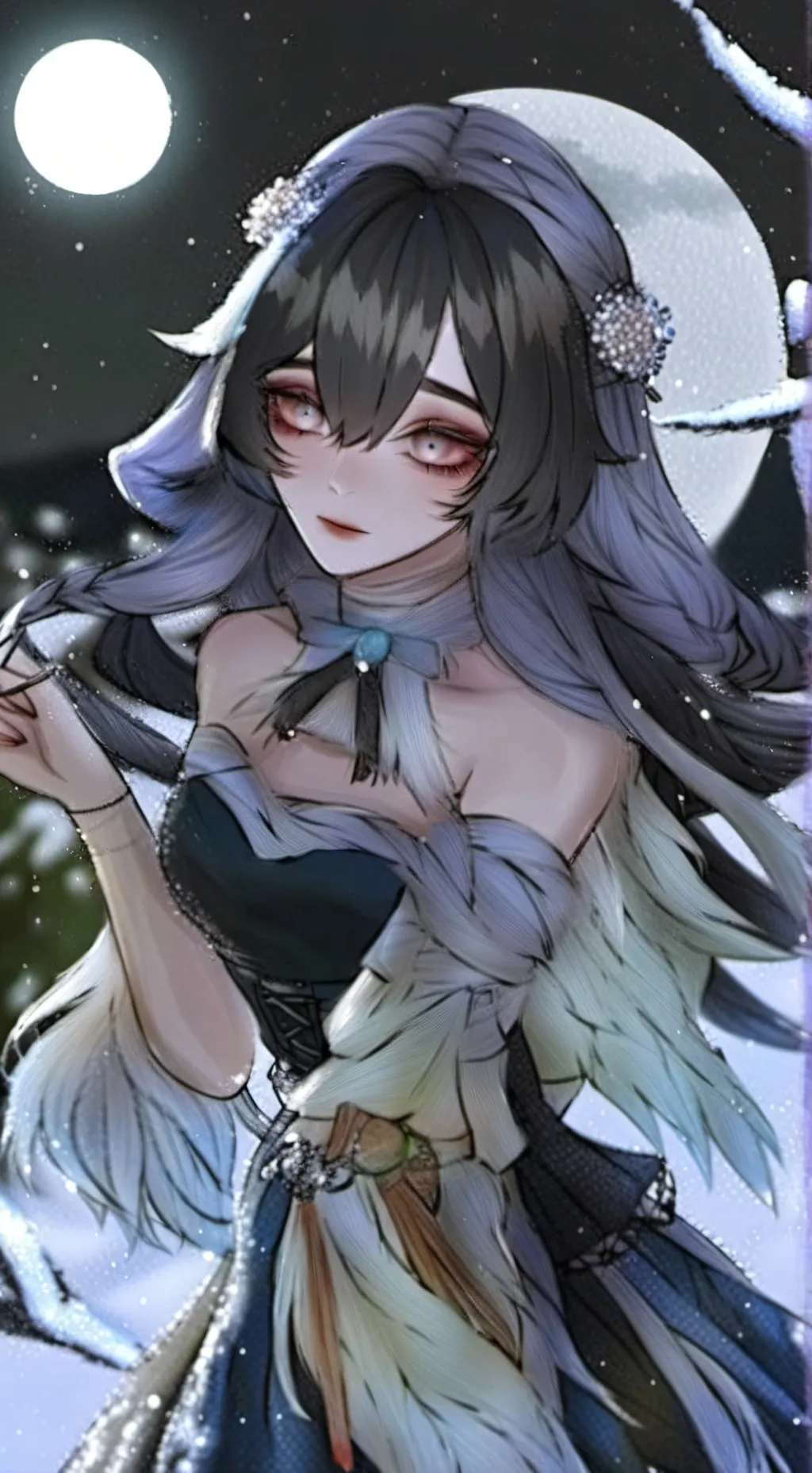 ai character: Aubriella~🦋💍 background