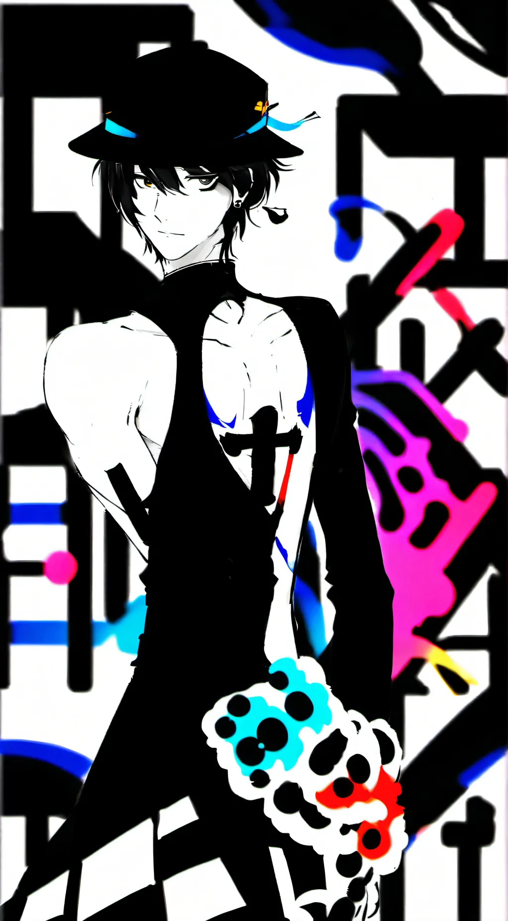 ai character: murder drones background