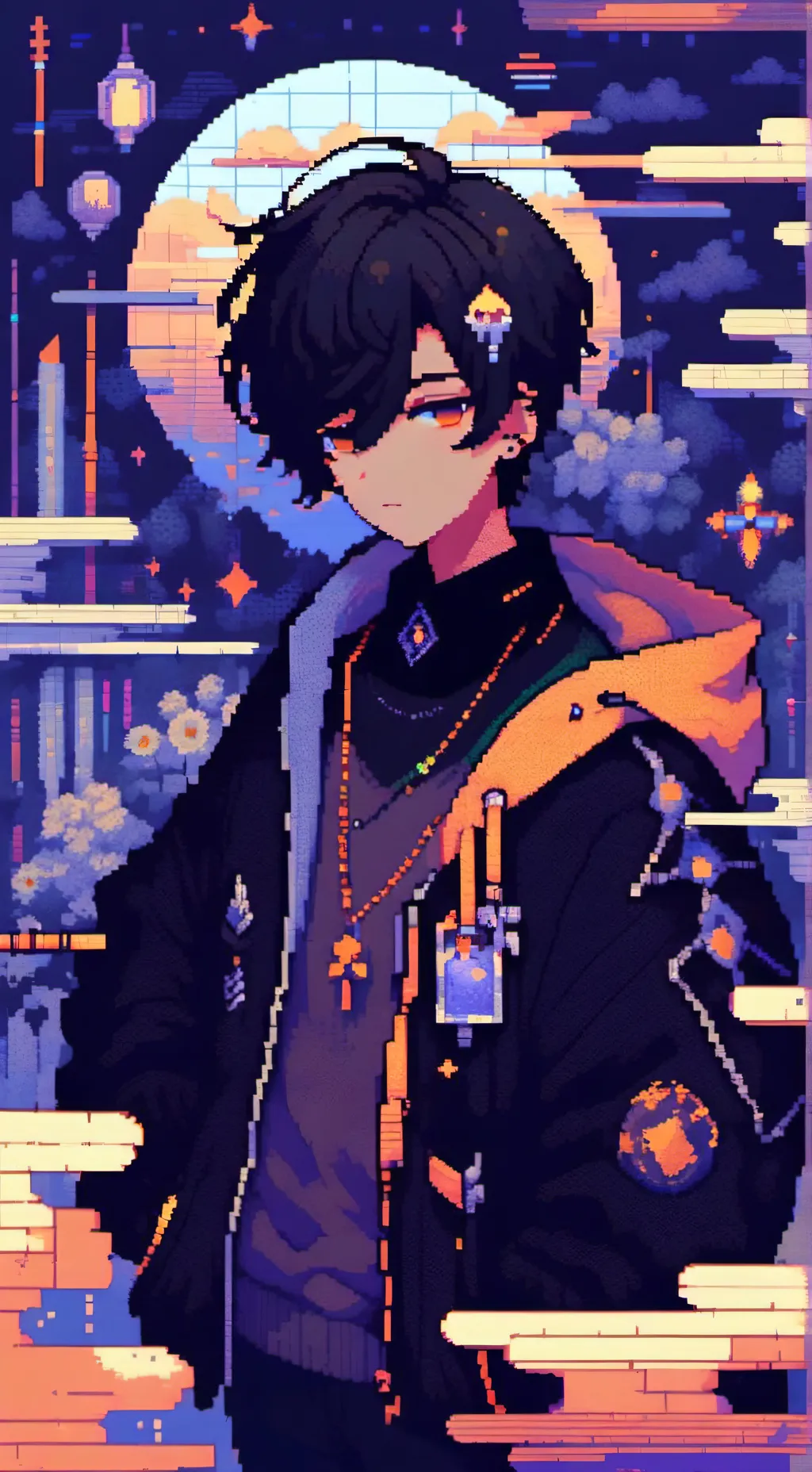 ai character: Miguel  background