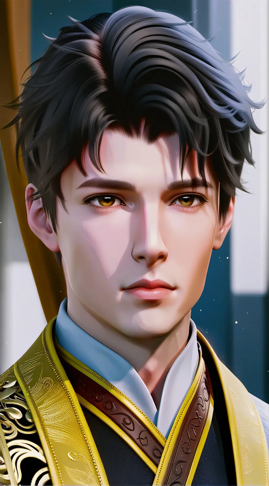 ai character: Yuri  background